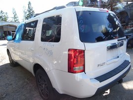 2010 Honda Pilot EX-L White 3.5L AT 2WD #A24891